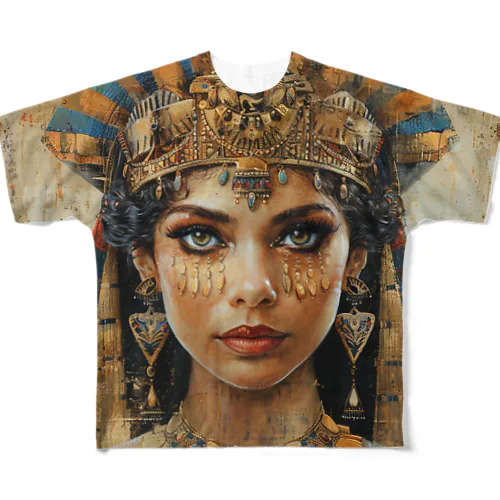 エジプトの女王　Tomoe bb 2712 All-Over Print T-Shirt