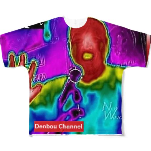 サーモでんちゃん（MAX） All-Over Print T-Shirt