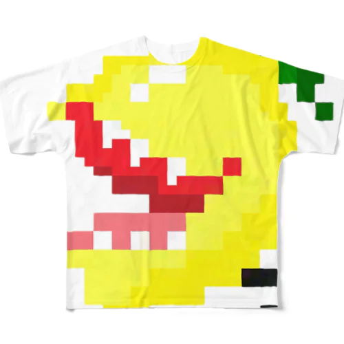 nouveau レモンスター① All-Over Print T-Shirt