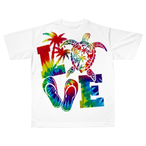 I love ocean All-Over Print T-Shirt