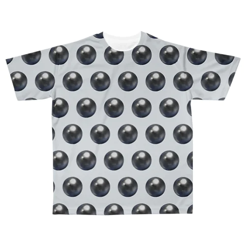 ブラックパールドット フルグラフィック All-Over Print T-Shirt