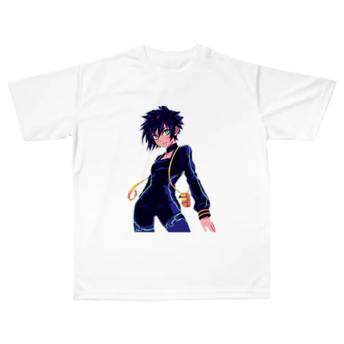 ModernCity　あの子 フルグラフィックTシャツ