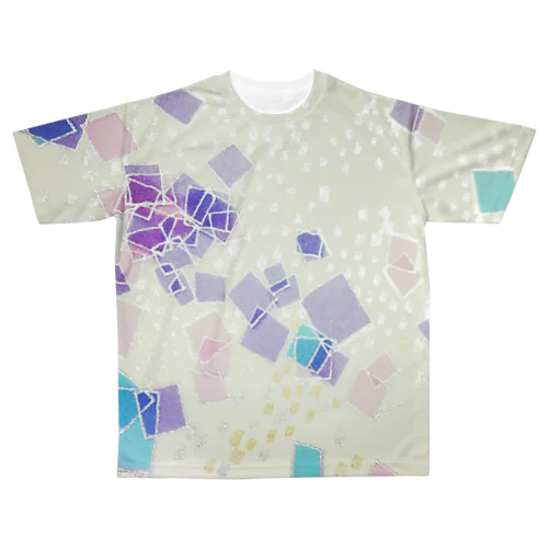 カミフブキ All-Over Print T-Shirt