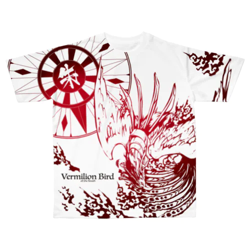 朱雀 All-Over Print T-Shirt