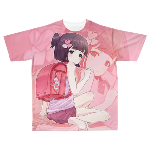 ランドセル All-Over Print T-Shirt