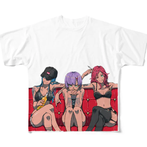 クラブガイビアンコム2019ver. All-Over Print T-Shirt