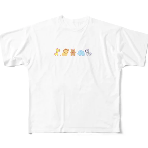 どうぶつえん All-Over Print T-Shirt