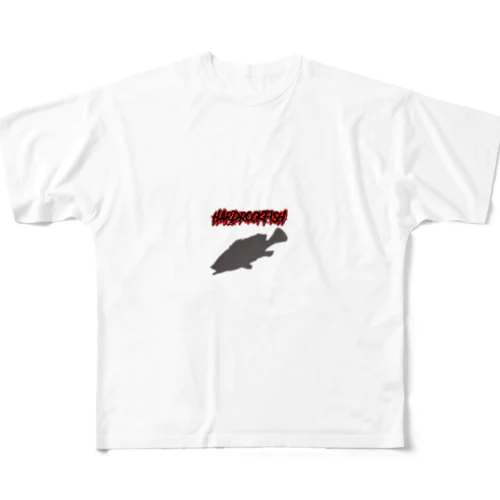 ハードロックフィッシュマニア All-Over Print T-Shirt