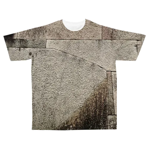石垣 All-Over Print T-Shirt