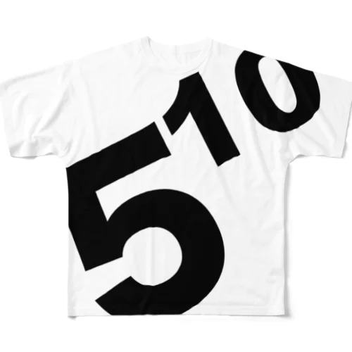 BIG/510(ゴトウ） All-Over Print T-Shirt