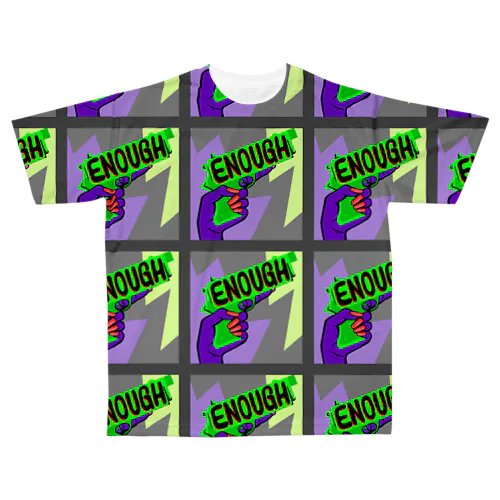 ENOUGH IS ENOUGH! ANTI GUN VIOLENCE All-Over Print T-Shirt