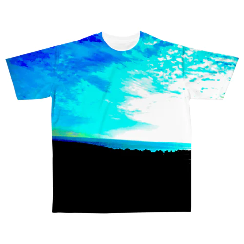 グラフィック All-Over Print T-Shirt