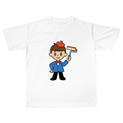 ゆうやくんとローラーくん All-Over Print T-Shirt