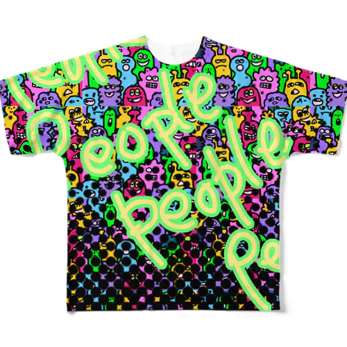 People People People All-Over Print T-Shirt