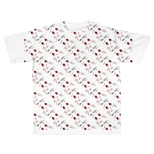 嗚〜呼　残念 All-Over Print T-Shirt