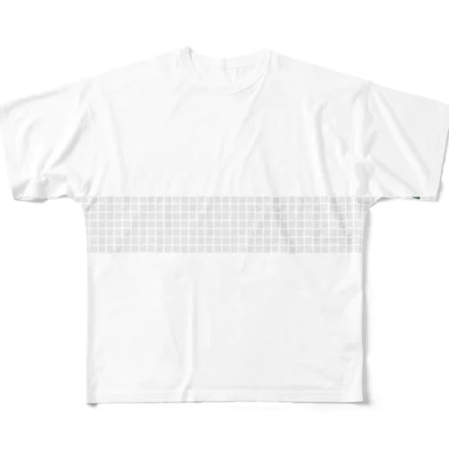 芝がなさすぎる All-Over Print T-Shirt