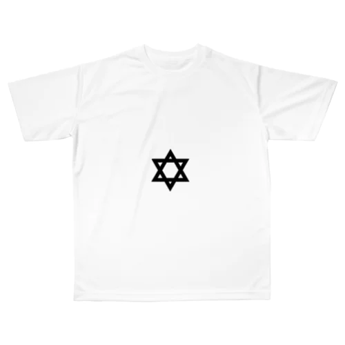 六芒星 All-Over Print T-Shirt