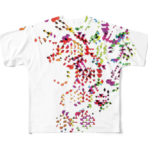 風流 All-Over Print T-Shirt