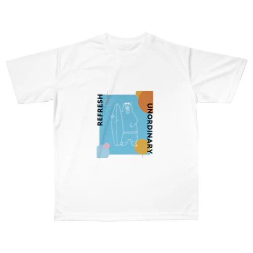 REFRESH/UNORDINARY All-Over Print T-Shirt