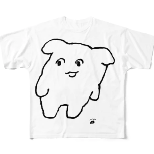 よよ(しろ) All-Over Print T-Shirt