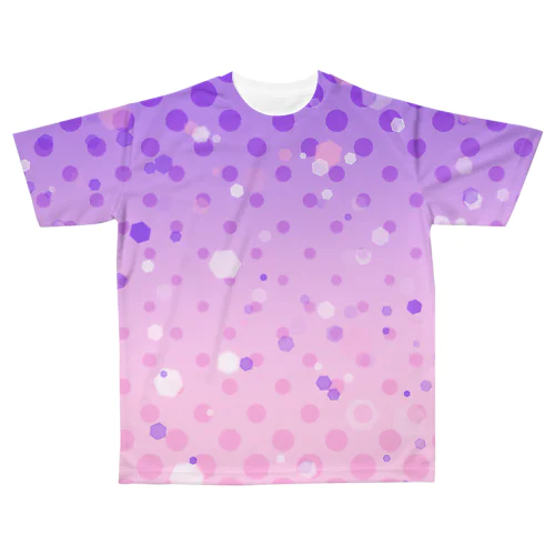 ピーチグレープソーダ All-Over Print T-Shirt