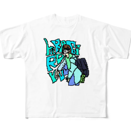 Hiiragi Rayu 柊らゆ All-Over Print T-Shirt