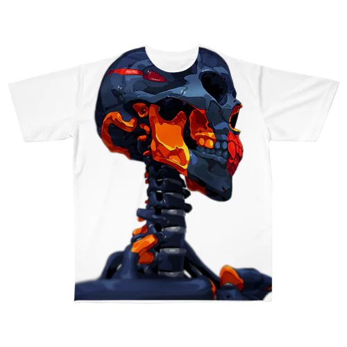 強化骨格３：Enhanced skeleton３ All-Over Print T-Shirt