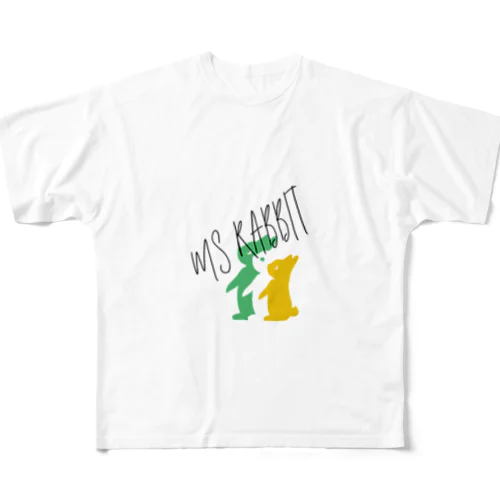 MSRABBIT All-Over Print T-Shirt