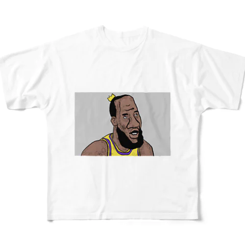 王様は演技上手 All-Over Print T-Shirt