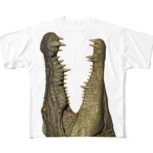 わにシャツ (003) ワニ 鰐 wani All-Over Print T-Shirt
