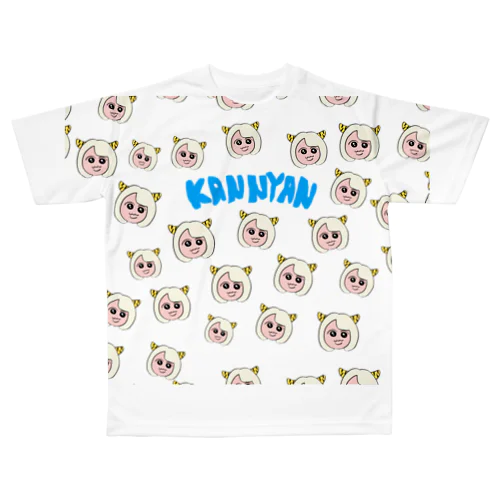 KANNYAN All-Over Print T-Shirt