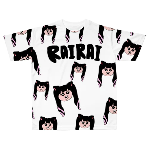 RAIRAI All-Over Print T-Shirt