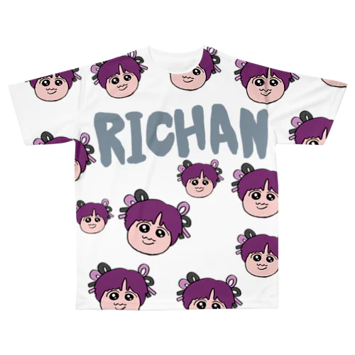 RICHAN All-Over Print T-Shirt