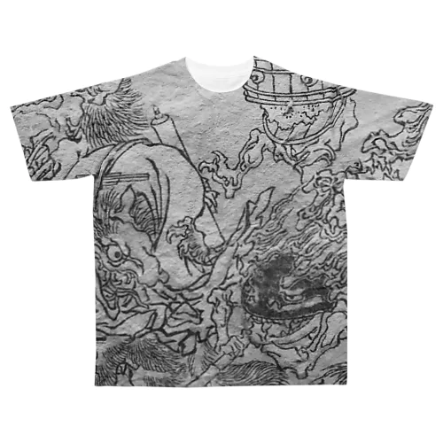 百鬼夜行 All-Over Print T-Shirt