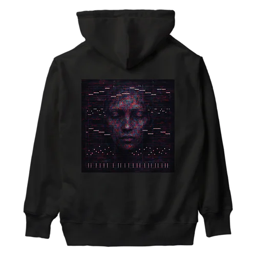 ノイズに潜む記憶 Heavyweight Hoodie