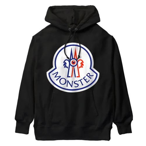 MONSTER-モンスター-ワッペン型ロゴ Heavyweight Hoodie