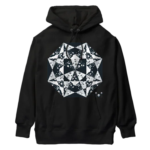 ドットコラージュ もっと幾何学模様 Heavyweight Hoodie
