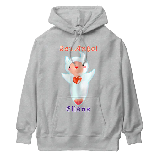 流氷の天使クリオネ① Heavyweight Hoodie