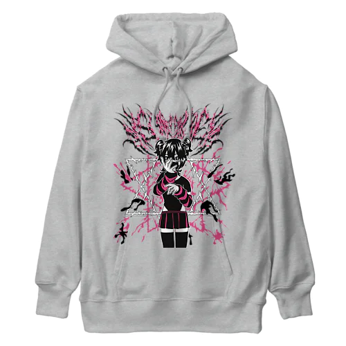 ホワイトサッドガール Heavyweight Hoodie