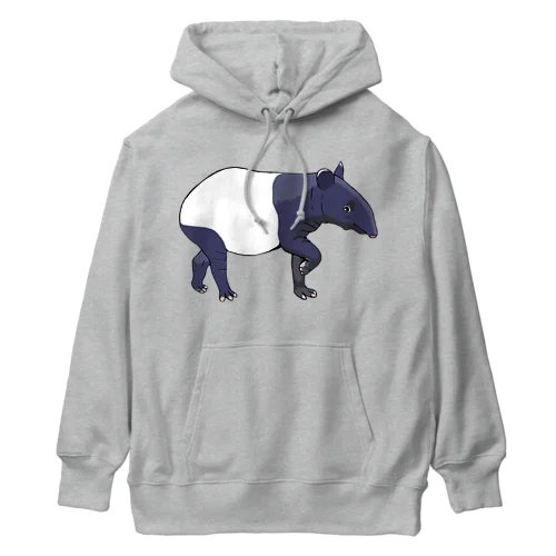 マレーバク母さん　文字無し Heavyweight Hoodie