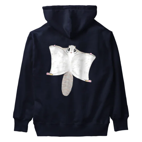 エゾモモンガさんドーン！　バックプリント Heavyweight Hoodie