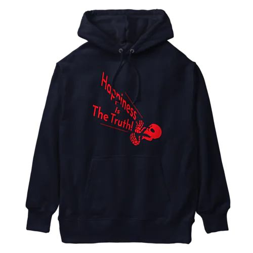 Happiness Is The Truth!（赤） Heavyweight Hoodie