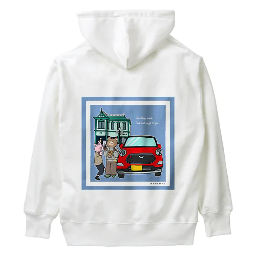 くまぴー&うさぴー in EHIME Heavyweight Hoodie