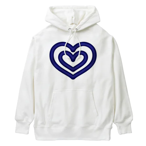 酒ラブ（ハートの蛇の目） Heavyweight Hoodie