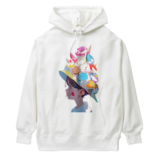 夏だ！アイスだ 016 Heavyweight Hoodie