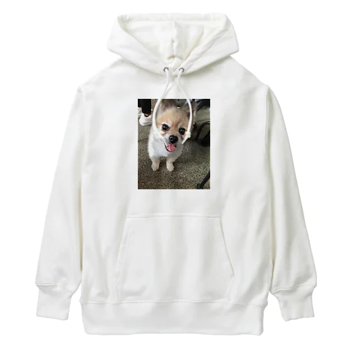 保護犬のふぅちゃん Heavyweight Hoodie