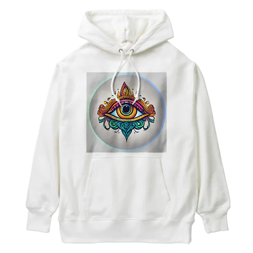 オレンジの第3のeye Heavyweight Hoodie
