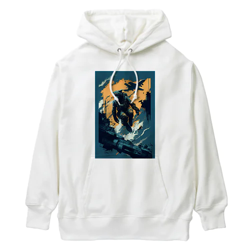 宇宙冒険さるかいな Heavyweight Hoodie