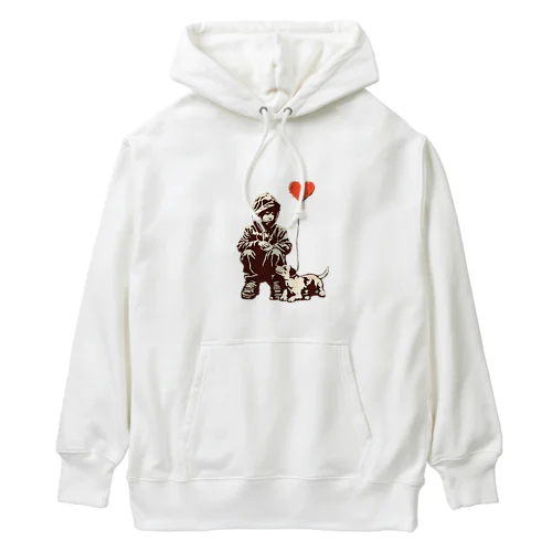 君は一人じゃない Heavyweight Hoodie