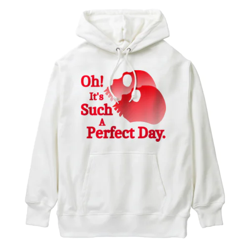 Oh! It's Such A Perfectday.（赤） Heavyweight Hoodie